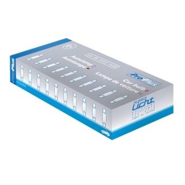 Лампа PROPLUS 12V 5W C5W SV8.5 11x38 омологация E4 - клиренс