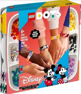 LEGO Dots 41947 Мега набор браслетов «Микки и друзья»