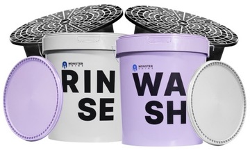 ВЕДРА ДЛЯ МОЙКИ MONSTER SHINE НАБОР 2 СЕПАРАТОРА ДЛЯ МОЙКИ АВТОМОБИЛЬНИКА
