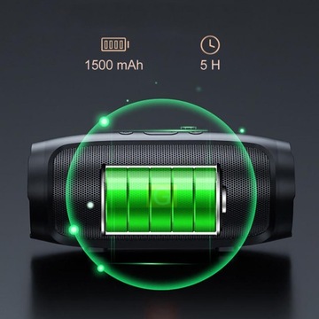 БЕСПРОВОДНОЙ ДИНАМИК BLUETOOTH МОЩНЫЙ АККУМУЛЯТОР
