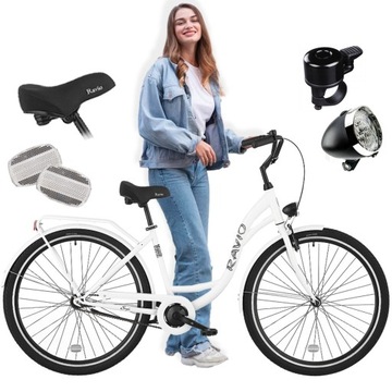 Rower miejski Ravio GRATIS 28 M damka SHIMANO