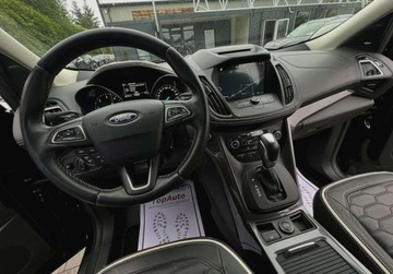 Ford Kuga II SUV Facelifting 2.0 TDCi 180KM 2018 Ford Kuga II VIGNALE AUTOMAT gwarancja bezwypadkowa zarejestrowa 4x4, zdjęcie 30