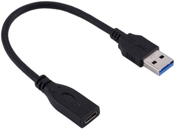 Kabel OTG USB 3.0 do USB 3.1 USB-C typ C 0,2M