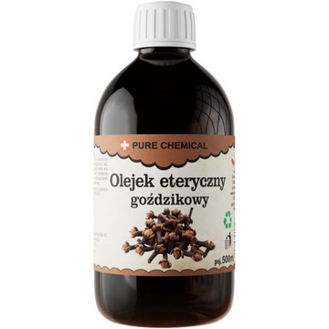 OLEJEK GOŹDZIKOWY NATURALNY OLEJEK ETERYCZNY GOŹDZIKOWY 500ml 0,5l