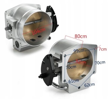 Алюминиевый дроссель 92 мм LS1 LS2 LS3 LS4 LS6 LS7 LSX