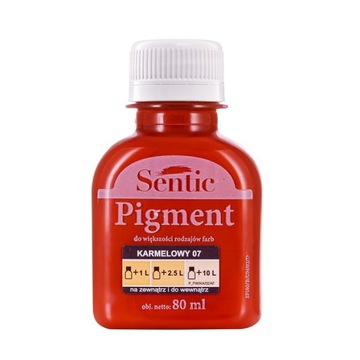 Pigment do farb SENTIC 80ml - KARMELOWY D07
