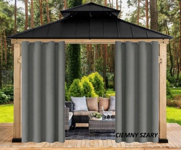 САДОВАЯ ШТОРА 220x155 ВОДОНЕПРОНИЦАЕМАЯ САДОВАЯ ШТОРА С КОЛЬЦАМИ