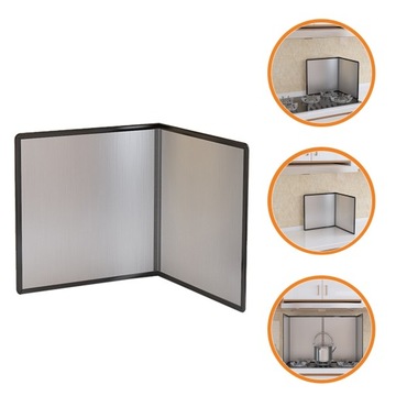 Металлический брызговик для плиты