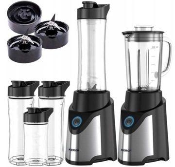 Blender kielichowy Kerch Fit 900 W czarny NOWOŚĆ