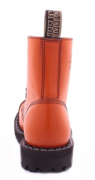 СТАЛЬНЫЕ ОРАНЖЕВЫЕ БОТИНКИ С 8 ОТВЕРСТИЯМИ 113/O/F.ORG 40