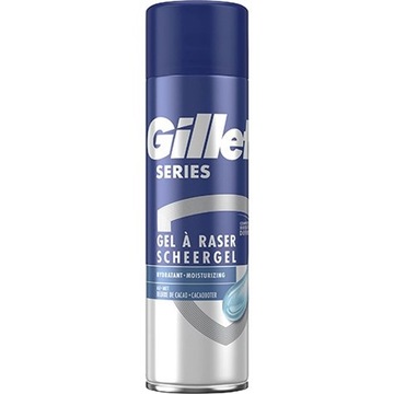 GILLETTE SERIES HYDRATANT-MOISTURIZING CACAO ŻEL DO GOLENIA 200ml.