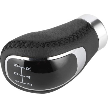 УНИВЕРСАЛЬНЫЙ АВТОМОБИЛЬ РУЧКА ПЕРЕКЛЮЧЕНИЯ ПЕРЕДАЧ ЧЕРНАЯ КОЖА 5 6-СТУПЕНЧАТЫЙ ТЮНИНГ