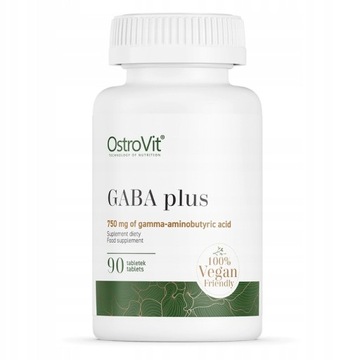 Suplement diety OstroVit Gaba Plus 90 tabletek