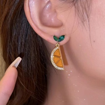 ЛИМОННЫЕ СЕРЬГИ СЕРЬГИ ПОДВЕСНЫЕ СЕРЬГИ СЕРЬГИ