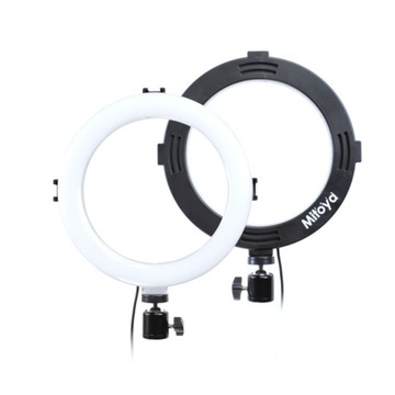 RING LED DO MAKIJAŻU 3200-5500K LAMPA MITOYA