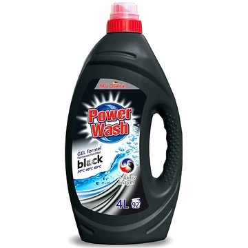 Power Wash Black Żel do Prania Czarnego 92pr 4l