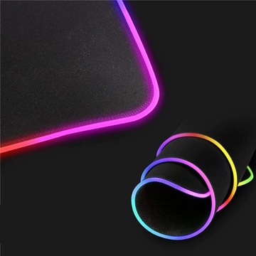 ИГРОВОЙ КОВРИК ДЛЯ МЫШИ СО СВЕТОДИОДНОЙ RGB ПОДСВЕТКОЙ