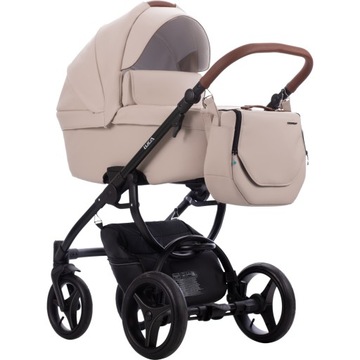 BEBETTO LUCA PRO 17 3W1 Oryginalny Fotel Cosmo Black Adaptery i-Size