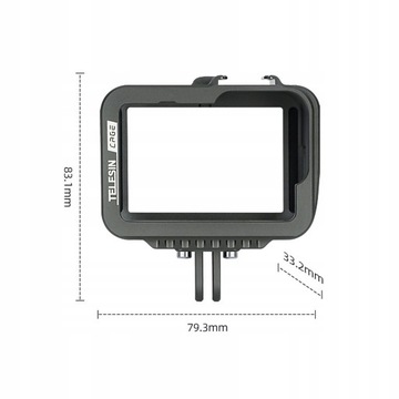 Клетка для камеры TELESIN из алюминиевого сплава с