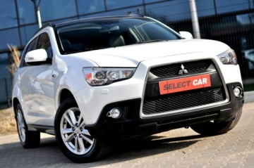Mitsubishi ASX I SUV 1.8 DID MIVEC 116KM 2011 Mitsubishi ASX Xenon Skóra Navi DVD Rockford