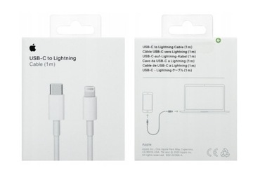 БЫСТРЫЙ ПРОЧНЫЙ КАБЕЛЬ ДЛЯ iPhone APPLE USB C LIGHTNING 1M ПОДАРОК