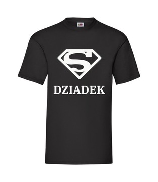 Koszulka DZIEŃ DZIADKA SUPER DZIADEK T-Shirt XL