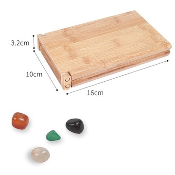 2 Set Classic Foldable Wooden Mancala Board Strategy Game Easy Store