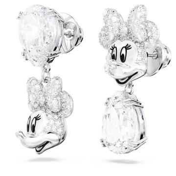 SWAROVSKI - Náušnice Disney Minnie Mouse White/RHS