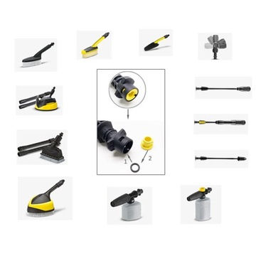 Уплотнительные кольца h-O для мойки высокого давления, набор из 37 шт.