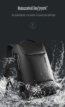 Рюкзак Bange с защитой от кражи, водонепроницаемый, для ноутбука с диагональю до 15,6 дюйма.