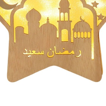 Мусульманские лампы Eid AL Adha, украшения, ночные лампы, украшения, стиль A