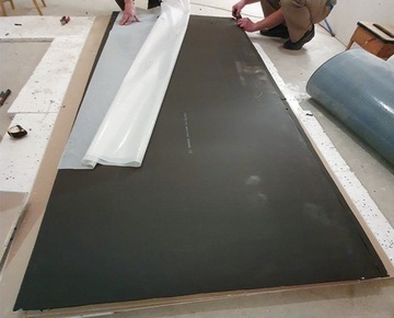 Термоизоляционная резиновая черная водонепроницаемая подкладка толщиной 8 мм для панелей стиральной машины