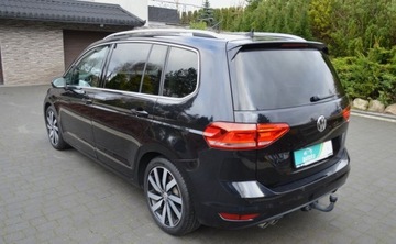 Volkswagen Touran III 2.0 TDI SCR 190KM 2019 Volkswagen Touran 2,0 TDI 190 KM 7 Osobowy FULL LED HIGH-LINE Alcantara Na, zdjęcie 3