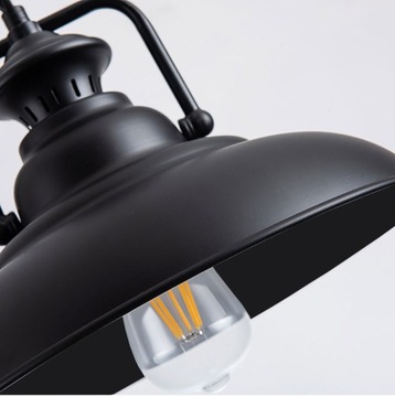 LAMPA SUFITOWA WISZĄCA ŻYRANDOL RETRO LOFT