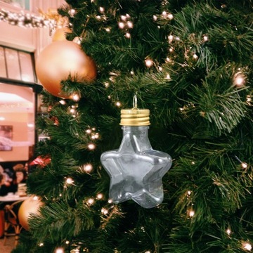 Пластиковые контейнеры Баночка с крышкой Бутылка желаний 10 шт.