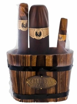ZESTAW Cuba EDT 100ml + Woda 35ml + Woda 15ml