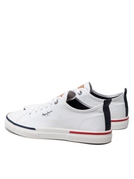 Pepe Jeans Tenisówki Kenton Smart 22 PMS30811 White 800