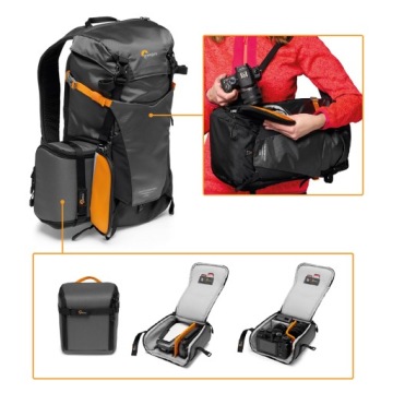 ФОТОГРАФИЧЕСКИЙ РЮКЗАК ДЛЯ ФОТОТЕХНИКИ LOWEPRO PHOTOSPORT BP 15L AW III СЕРЫЙ