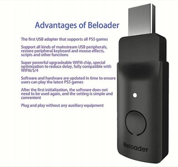 Адаптер Beloader Ps5 Xim Apex и конвертер X Mouse