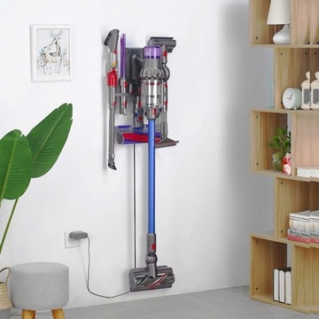 НАСТЕННЫЙ ДЕРЖАТЕЛЬ ДЛЯ АКСЕССУАРОВ ВЕШКА-ОРГАНИЗАТОР ДЛЯ DYSON V7 V8 V10 V11 V15