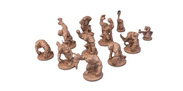 Rat Ogres, Skaven Army, Warmaster 10 mm