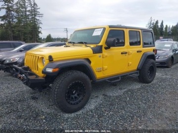 Jeep 2020 Jeep Wrangler 2020r, Unlimited Sport, 4x4, 3.6L 3.6 Benzyna 285KM, zdjęcie 1