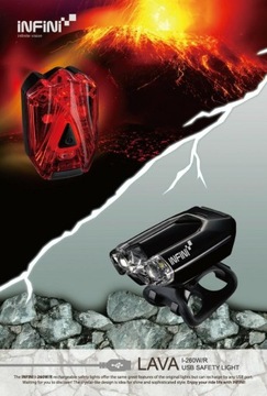 Комплект ламп Infini LAVA SET USB, черный