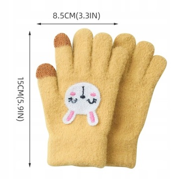 ДЕТСКИЕ ЗИМНИЕ ПЕРЧАТКИ MILUSIE, 3-6 ЛЕТ, ЛЯГУШКА