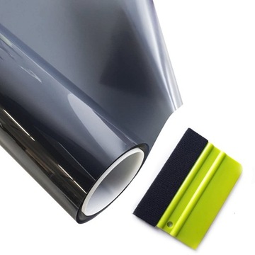 Folia okienna / DEKOR / ozdobna / MATOWA SZARA