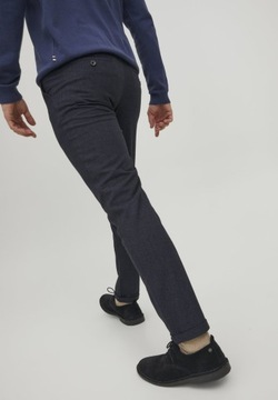 Spodnie chinos Jack&Jones granatowe regular fit 31/30