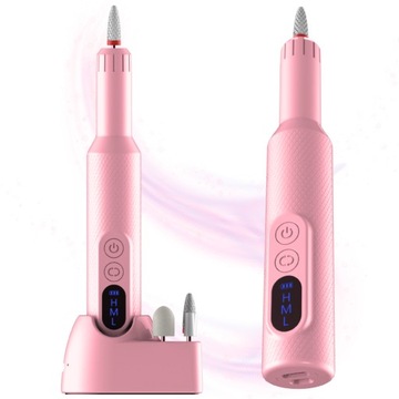 ПРОФЕССИОНАЛЬНАЯ ДРЕЛА ДЛЯ НОГТЕЙ МАНИКЮРНЫЙ НАБОР 2000 ОБ/МИН АККУМУЛЯТОРНЫЙ