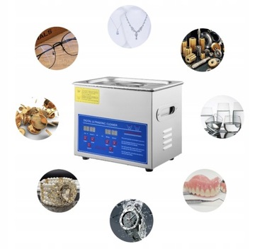 MYJKA ULTRADŹWIĘKOWA 30L PROFESJONALNA 1100W +PŁYN