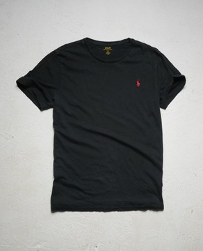 Ralph Lauren Polo koszulka basic tee logo czarna crewneck L