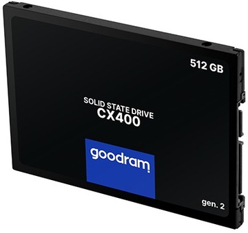 Твердотельный накопитель GOODRAM CX400 Gen.2 512 ГБ SATA III